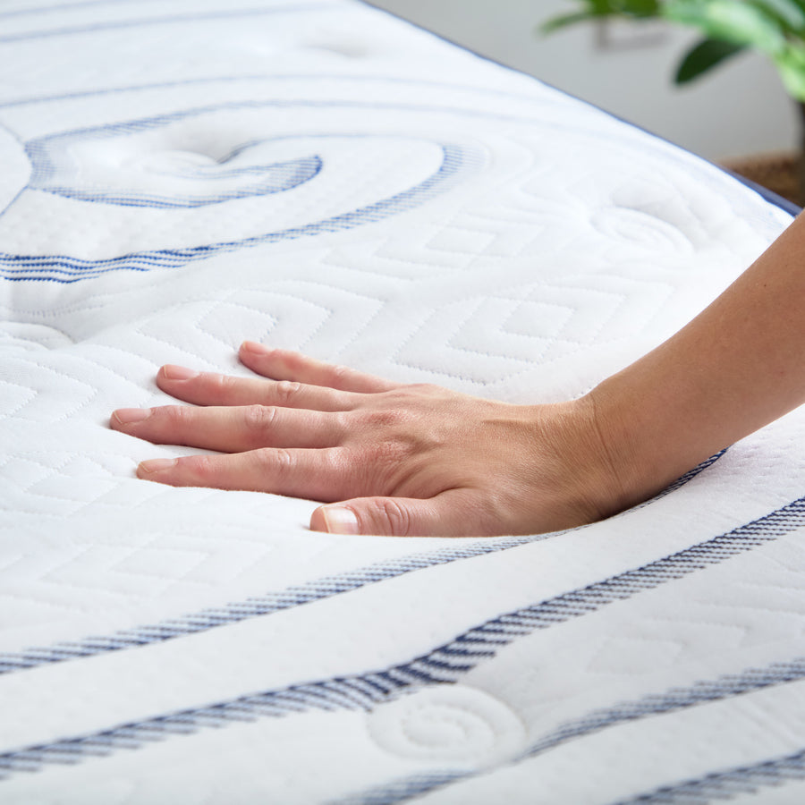 plush quilted pillow top