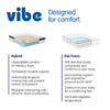 Quilted Cooling Hybrid Mattress