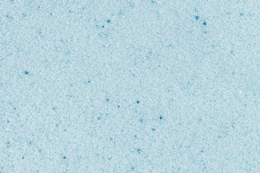 detail of gel memory foam 